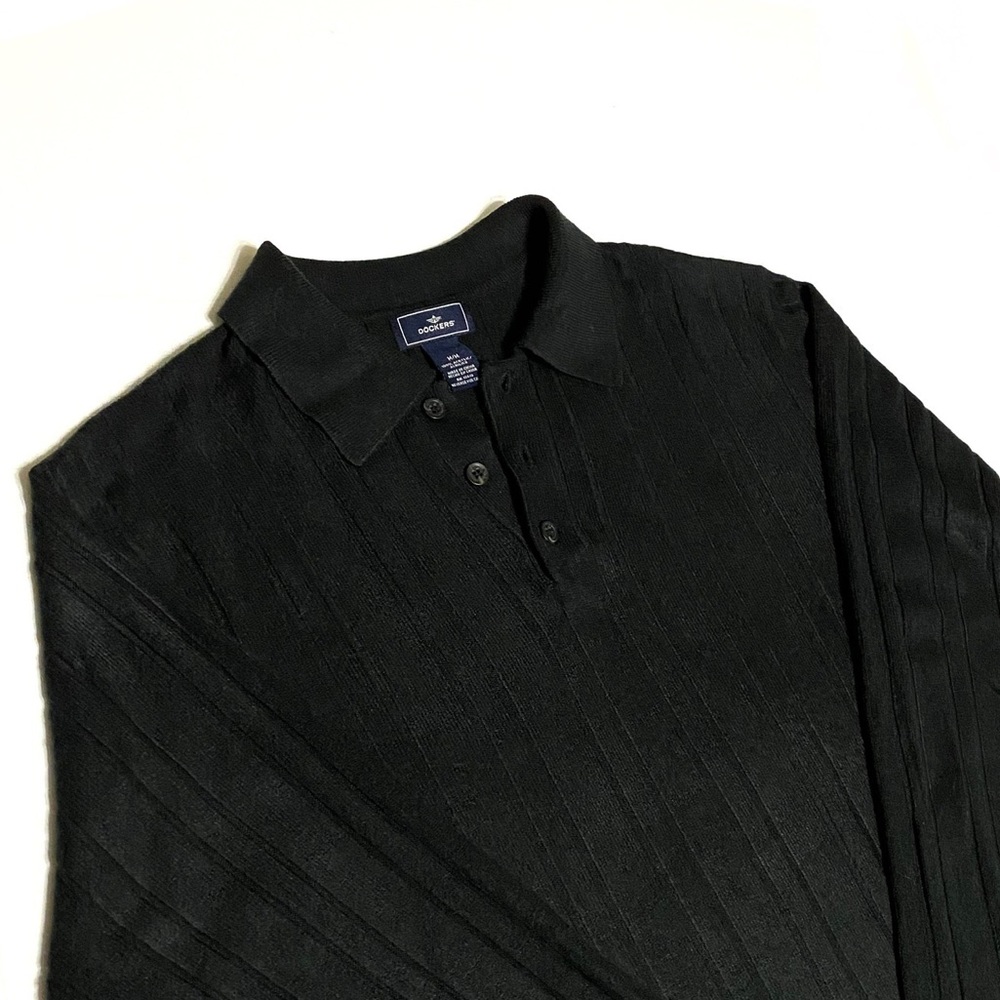 Dockers Collared Rib Knit Sweater - Picture 1 of 8
